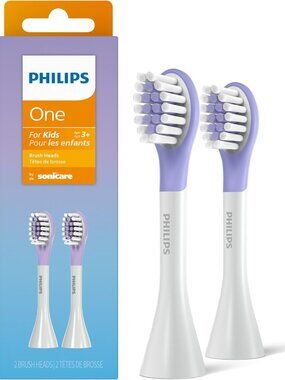 NEW Philips One by Sonicare for Kids Replacement Brush Head, BH1022/30